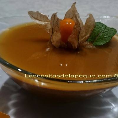 Moouse De Chocolate Con Gelatina De Physalis Receta De Aureamendez Cookpad