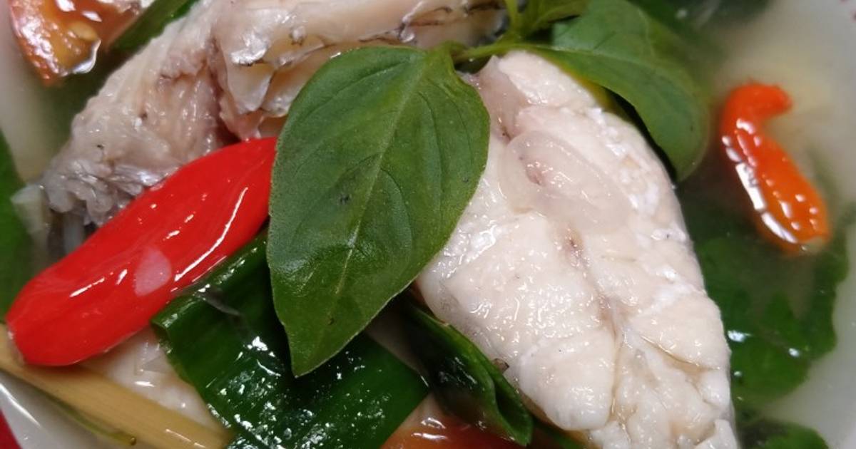 Resep Sop Ikan Gurame Kemangi Oleh Purwanti Cookpad