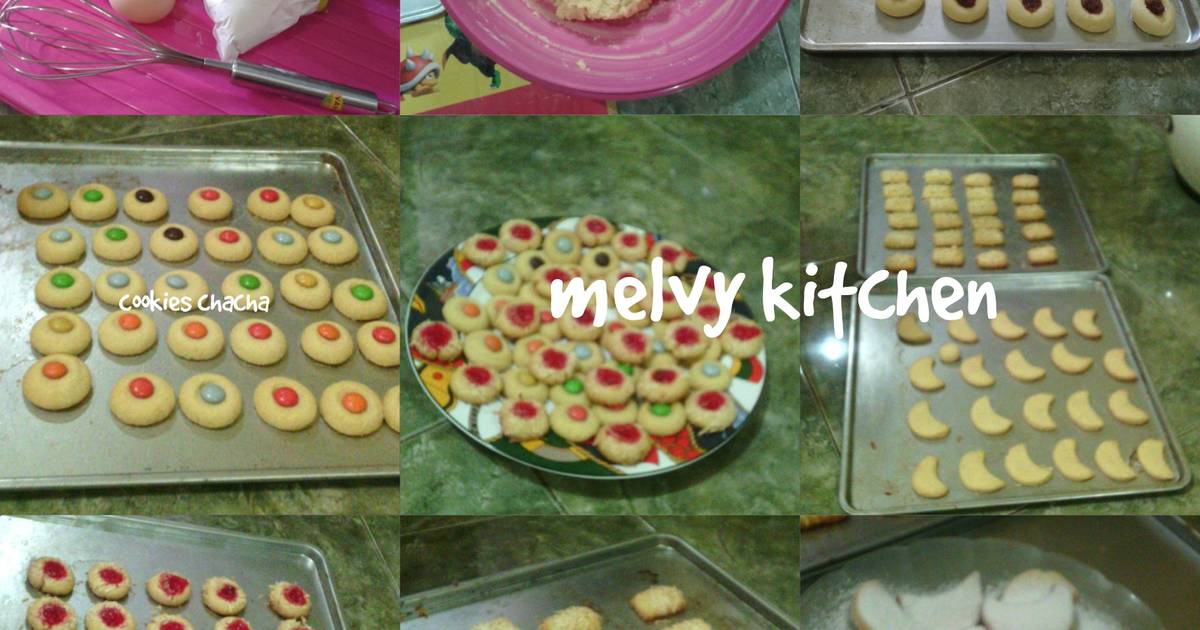 Resep Sugar Dough Kue Kering Cetak Enak Dan Mudah Cookpad