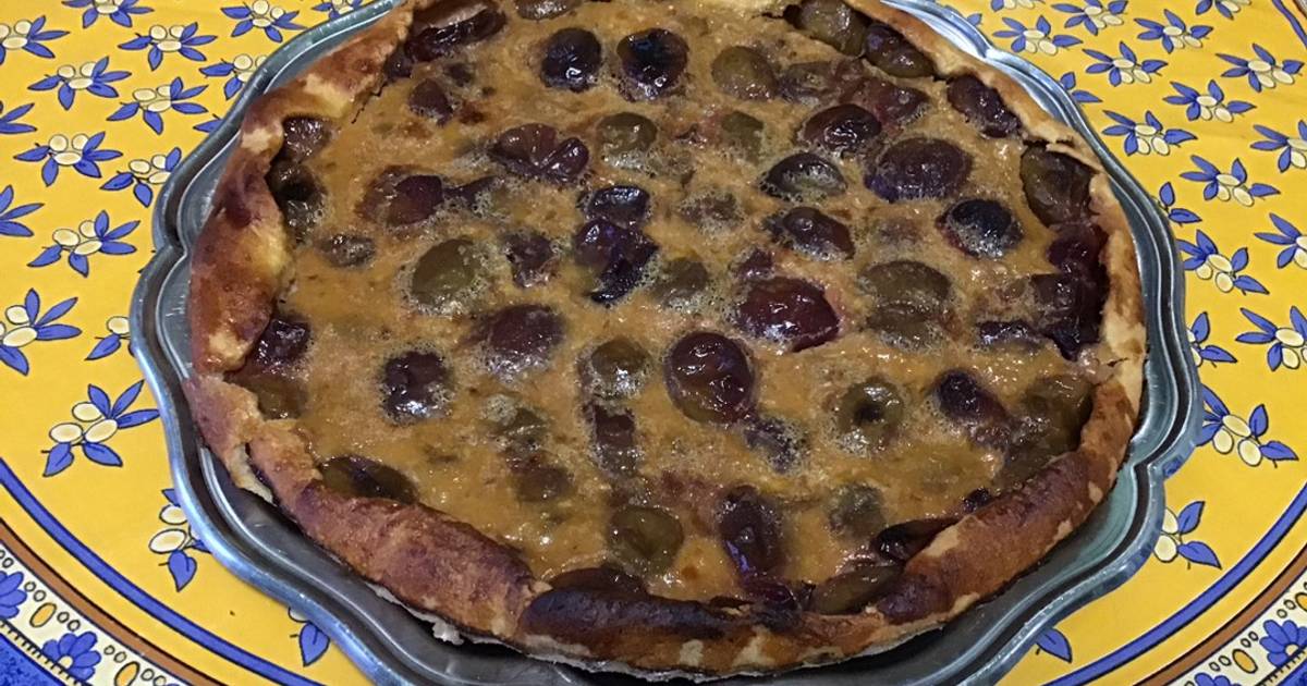 Tarte aux reines claude crème de banane de Mila Skull Cookpad