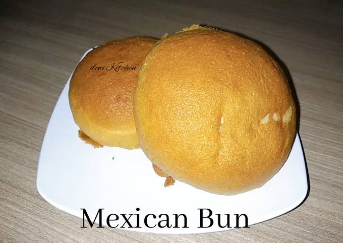 Resep Mexican Bun A Ka Roti Boy Oleh Dewi Permatasari Cookpad