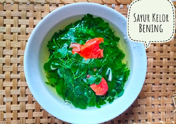 Resep Sayur Kelor Bening Oleh Aang Hudaya Cookpad