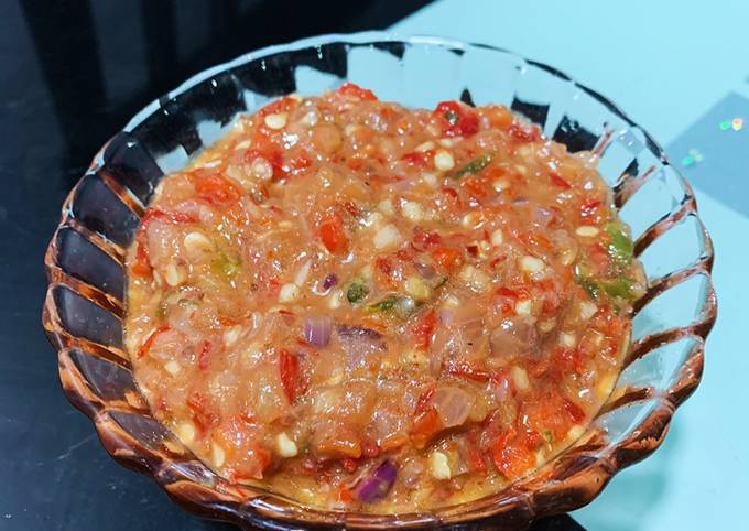 Resipi Sambal Belacan Oleh Norhafira Cookpad