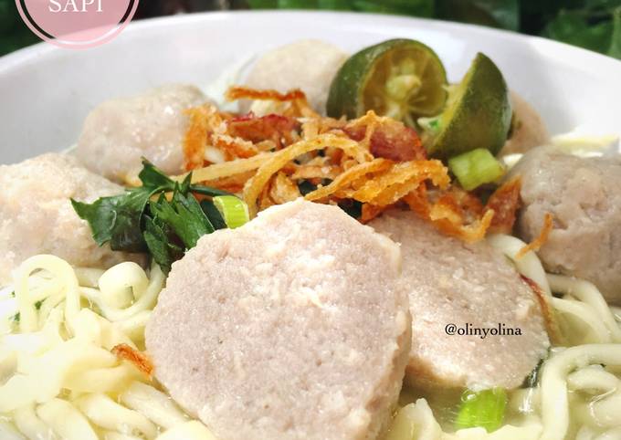 Resep Bakso Sapi Homemade Oleh OlinYolina Cookpad