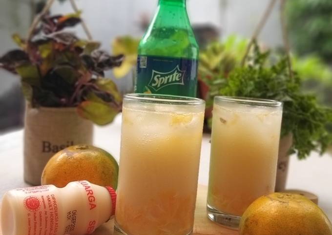 Resep Jesiyu Jeruk Sprite Yakult Oleh Mita Valerie Cookpad