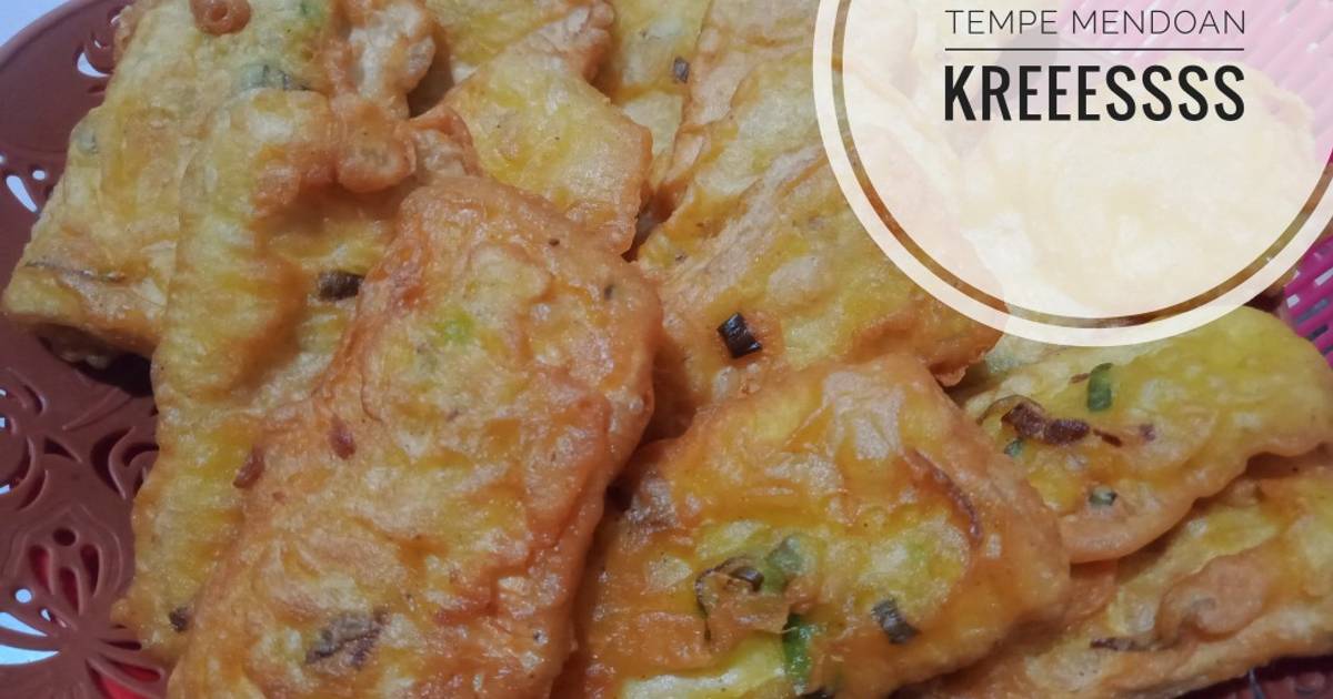 Resep Tempe Mendoan Kressss Renyah Dan Crispy Tahan Lama Oleh Ummu