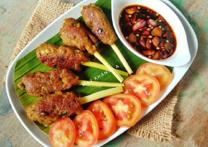 Resep Sate Sapi Lilit Oleh Ma Khansa A N Cookpad