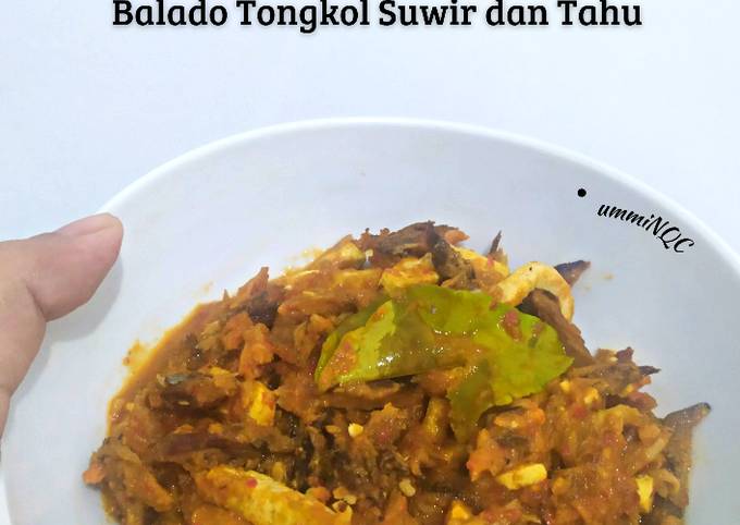 Resep Balado Tongkol Suwir Dan Tahu Oleh Umminqc Cookpad