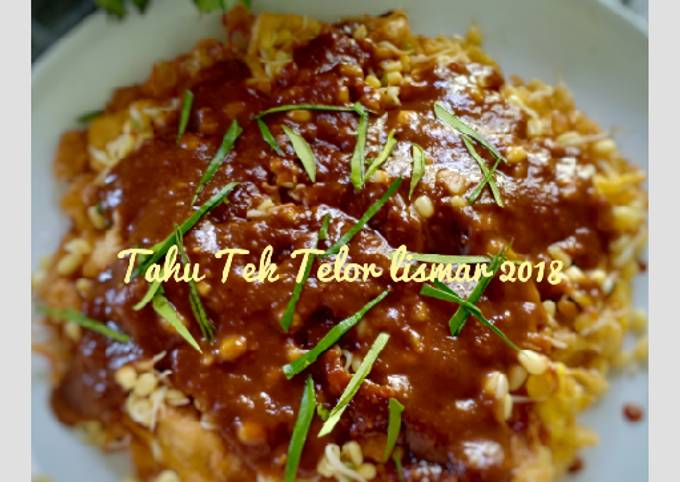 Resep Tahu Tek Telor Surabaya Oleh Dapur Lismar Cookpad