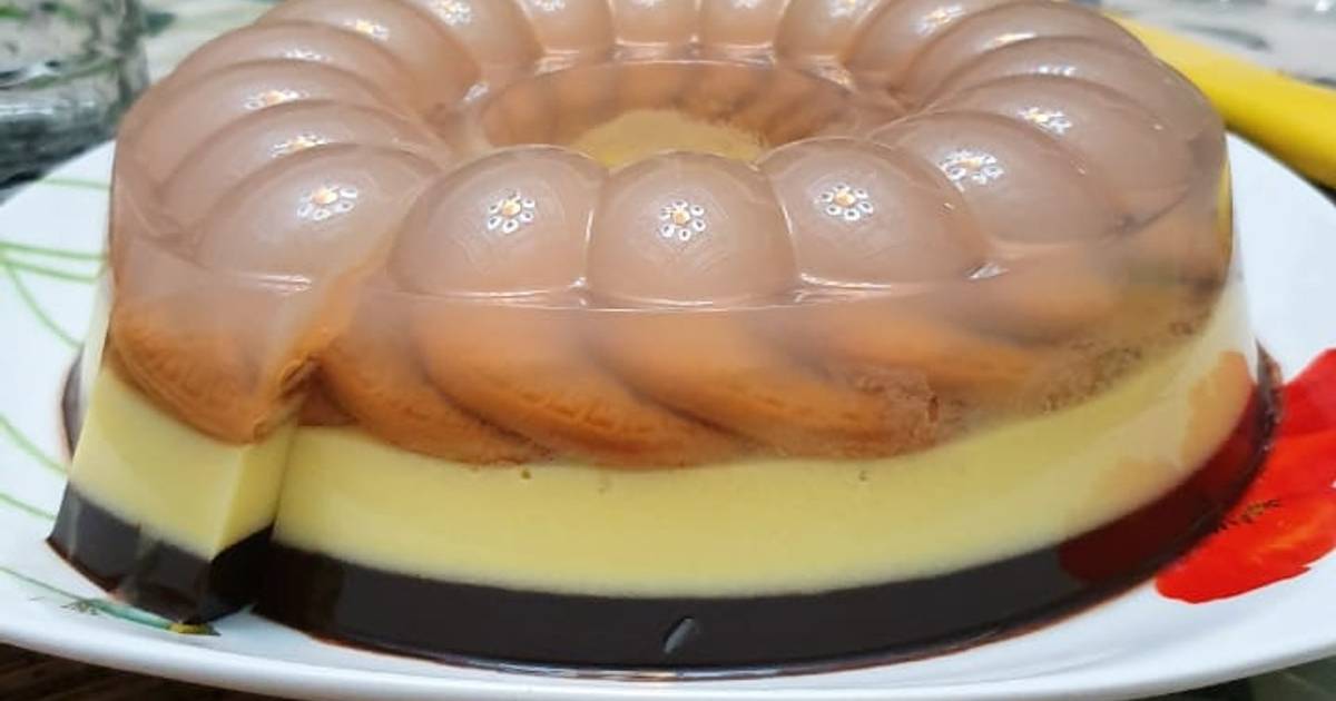 Resep Salin Dari PUDING MARIE REGAL 3 LAPIS Yummy Rich Oleh Acid