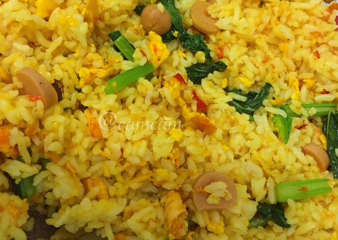 Resep Nasi Goreng Kunyit Oleh Camcam Sukmaloka Cookpad