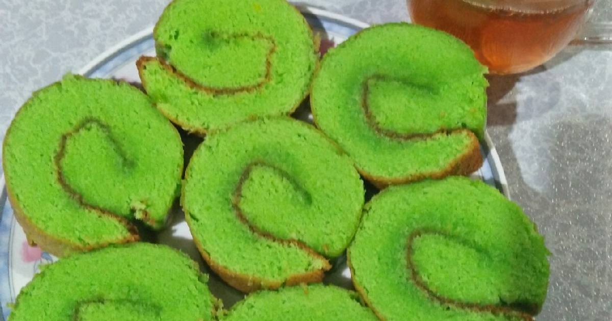 Resep Bolu Gulung Pandan Oleh Dapur Tasya Cookpad