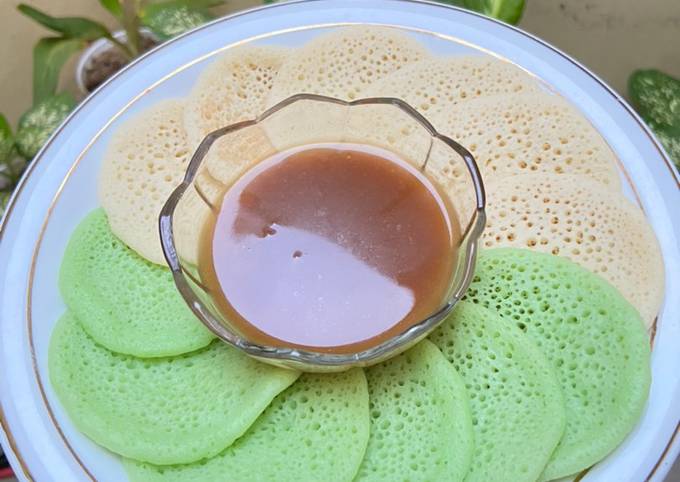 Resep Serabi Kuah Serabi Kinca Oleh Novi Sugiarti Cookpad