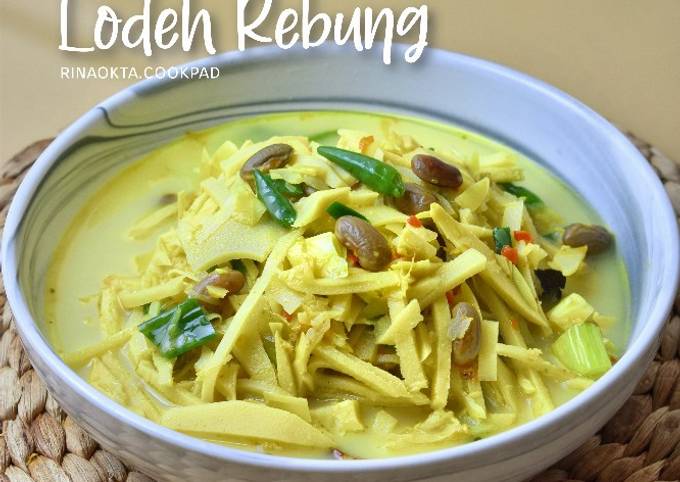 Resep Lodeh Rebung Bumbu Kuning Oleh Rina Okta Cookpad