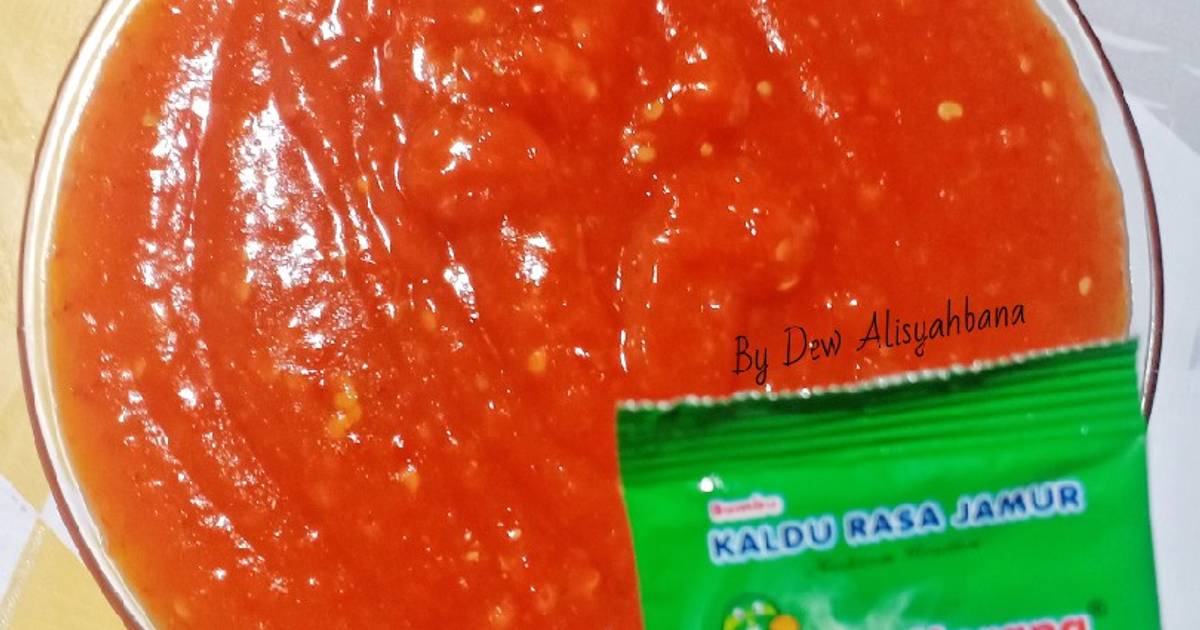 Resep Saos Sambal Bangkok Homemade Non Msg Mudah Dan Simpel Oleh Dewi