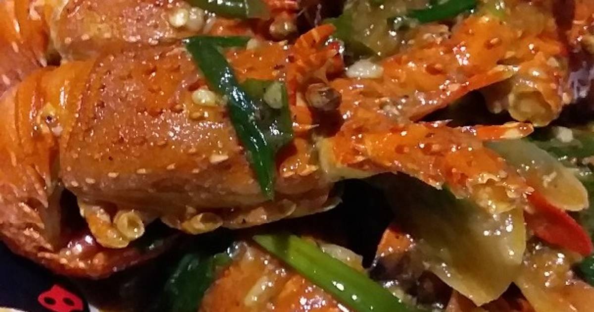 Resep Mini Lobster Saos Asem Pedas Manis Endess Oleh Dimaz Cookpad