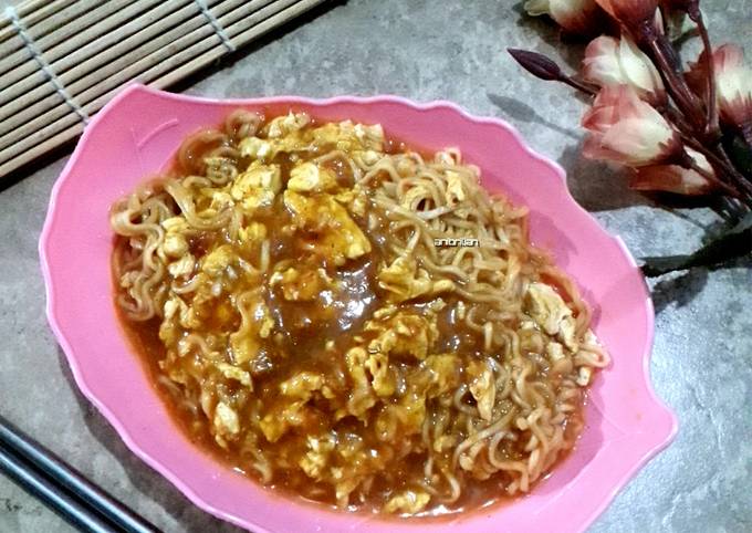 Resep Mie Nyemek Kari Pedas Oleh Ani Brilian Cookpad