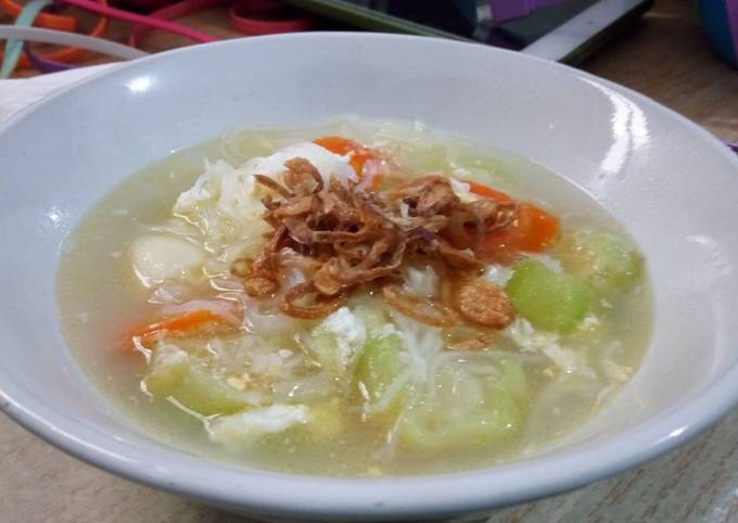 Resep Sop Oyong Enak Mudah Oleh Lina Lim Cookpad