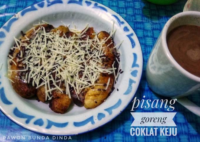 Resep Pisang Goreng Coklat Keju Oleh Pawon Bunda Dinda Cookpad