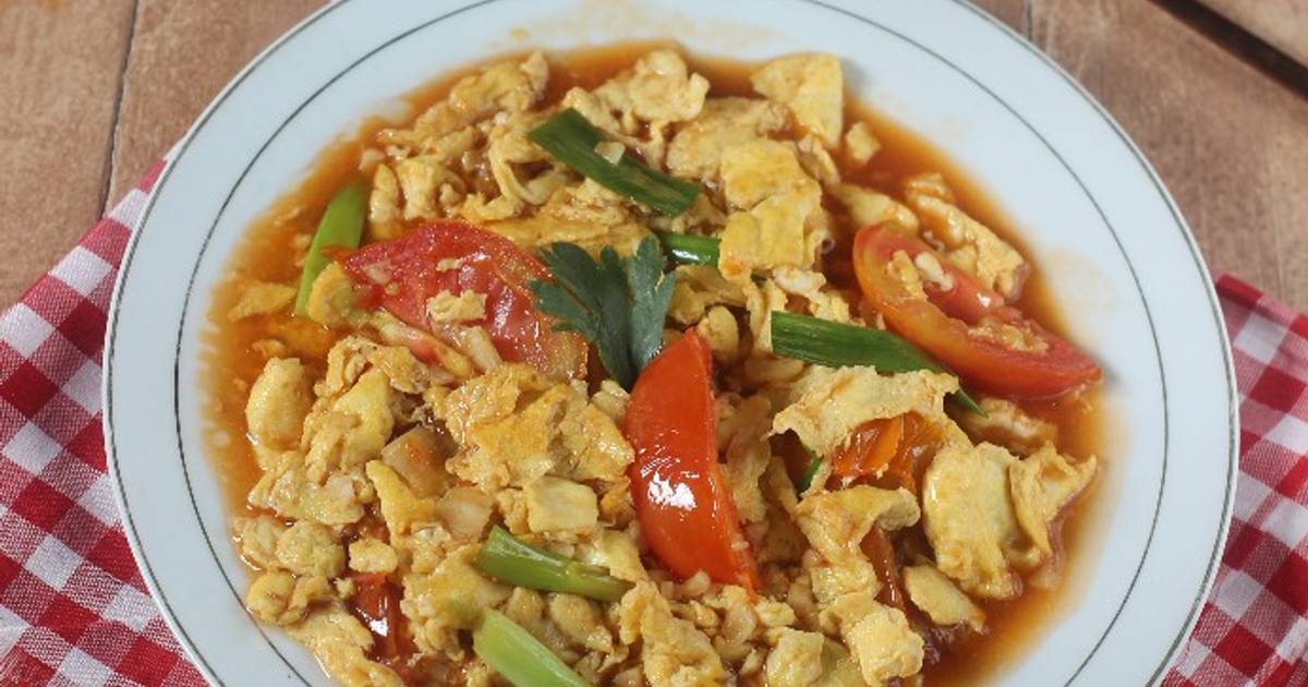 Resep Oseng Telur Tomat Oleh Umma Berkreasi Cookpad