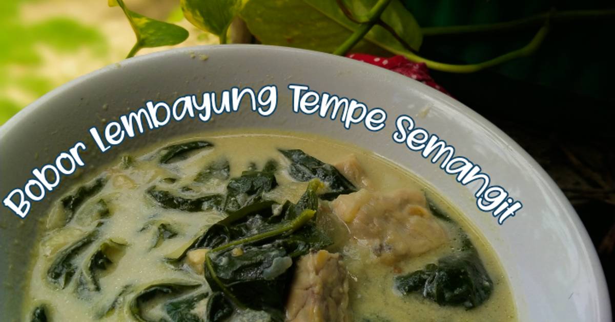 109 Resep Tempe Semangit Bobor Enak Dan Mudah Cookpad