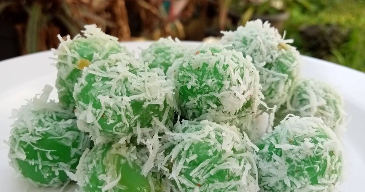 Resep 240 Klepon Isi Gula Merah Oleh Dety Kusuma Cookpad