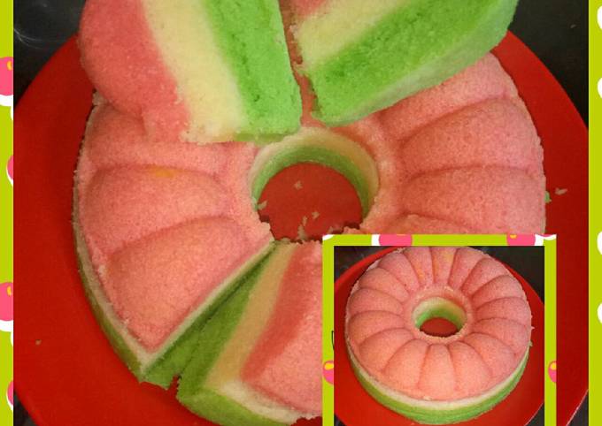 Resep Bolu Rainbow Oleh Lenot Kitchen Cookpad