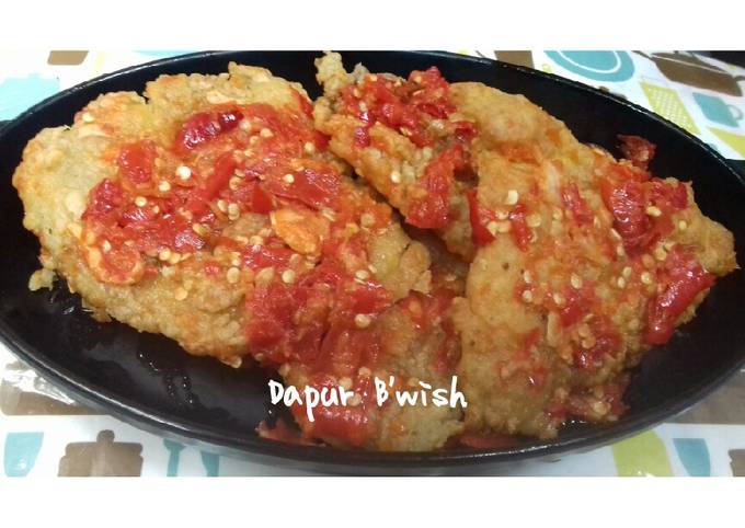 Resep Telur Dadar Geprek Krispi Oleh Dapur B Wish Cookpad