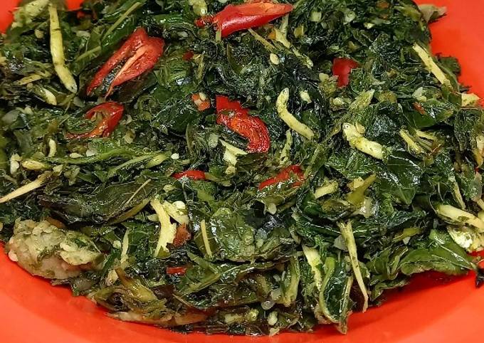 Resep Tumis Daun Singkong Teri Medan Oleh Eriska Dwi Cookpad