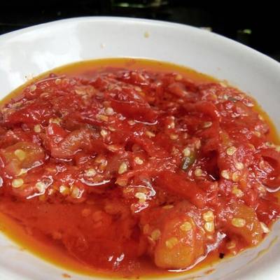 Resep Sambal Cabe Merah Padang Oleh Rina Cookpad