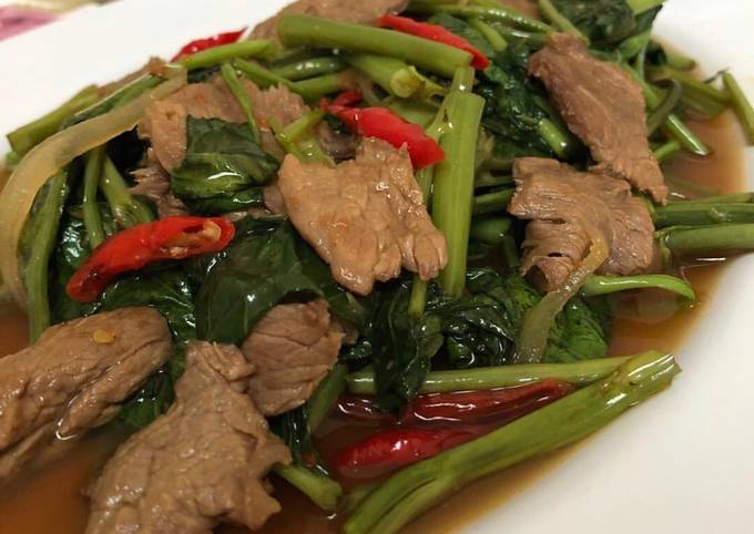 Resep Cah Kangkung Daging Sapi Oleh Novi Indah Cookpad