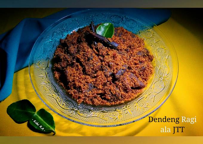 Resep Dendeng Ragi Khas Jawa Timur A La Jtt Oleh Dapur Amalia Rizki