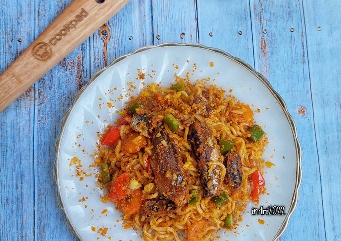 Resep Mie Sarden Ala Spaghetti Oleh Dapur Halal Indri Cookpad