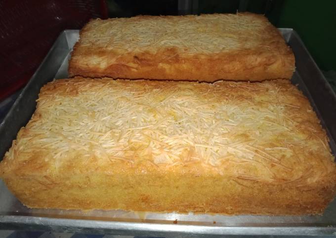 Resep Bolu Jadul Keju Oleh Sandy P4wo3n Ko3 Cookpad