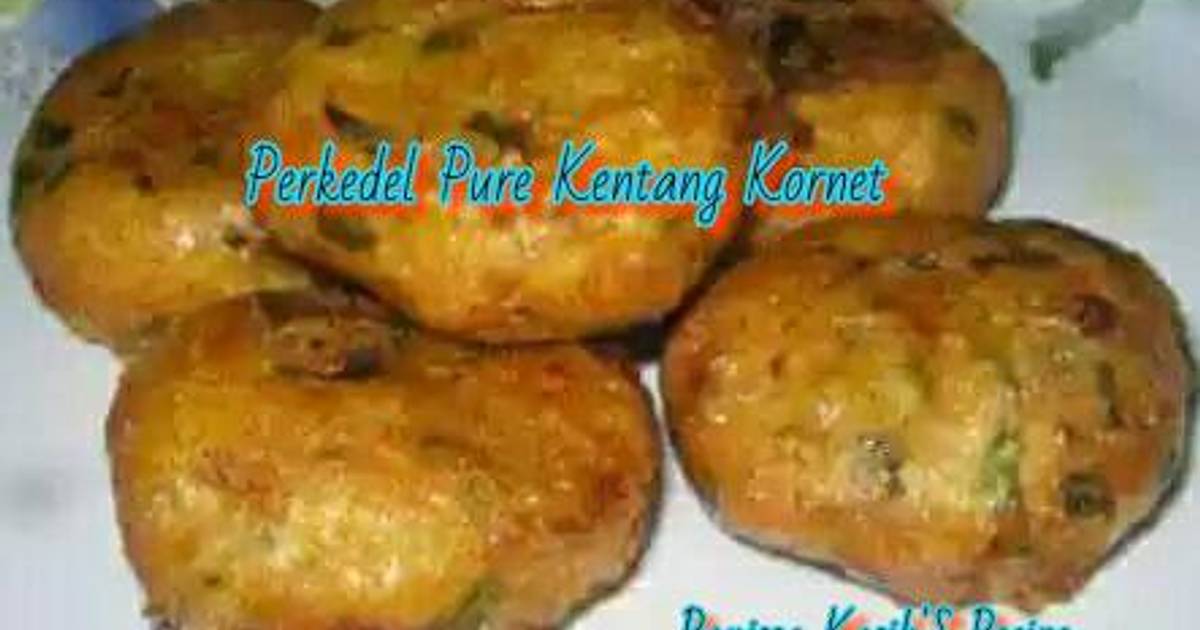 Resep Perkedel Pure Kentang Kornet Simple Enak Oleh Rani Ummu Khalid