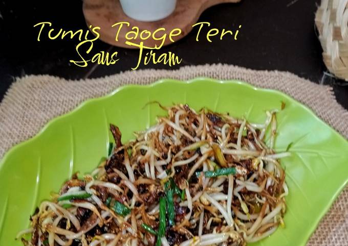 Resep Tumis Tauge Teri Saus Tiram Oleh DEWI SARASWATI Cookpad