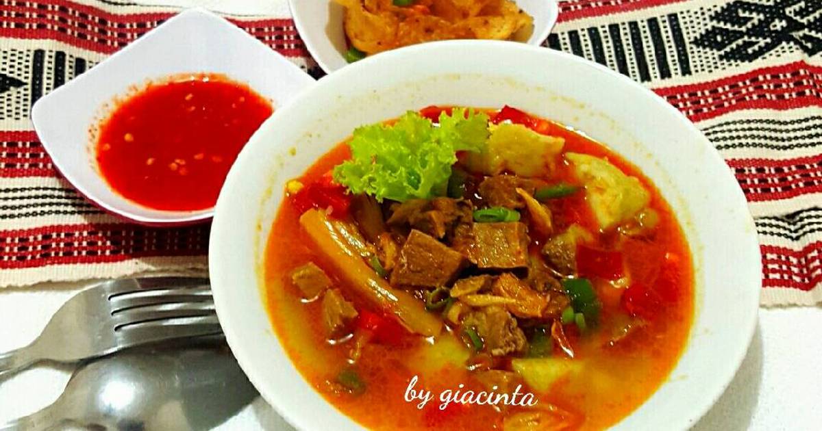 Resep Lontong Kari Daging Sapi Oleh Giacinta Permana Cookpad