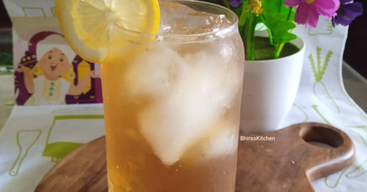 Resep Ice Lemon Tea Sultan Oleh Rika Erviana Cookpad