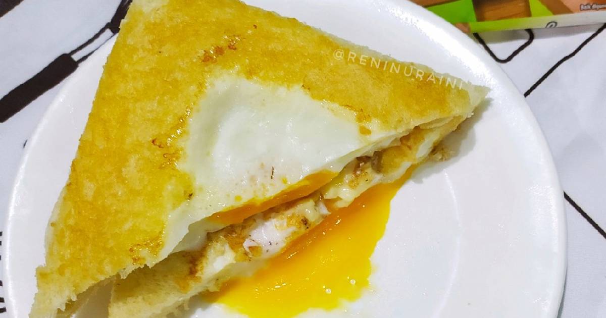 Resep Roti Tawar Isi Telur Dan Keju Oleh Reni Nuraini Cookpad