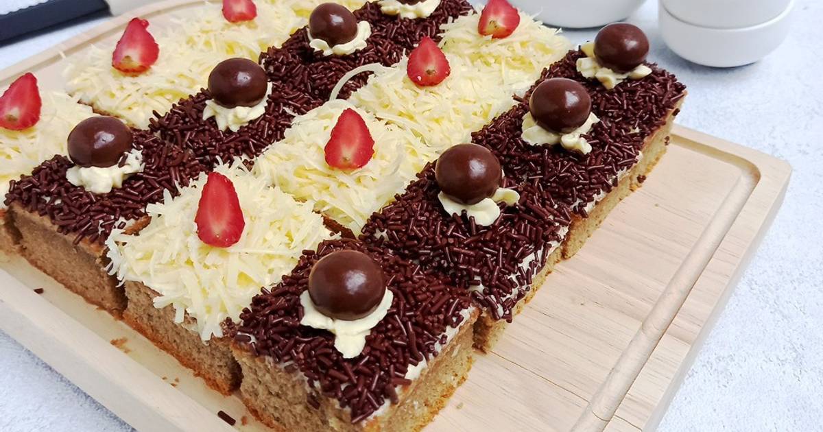 Resep Cake Coklat Potong Enak Dan Mudah Cookpad