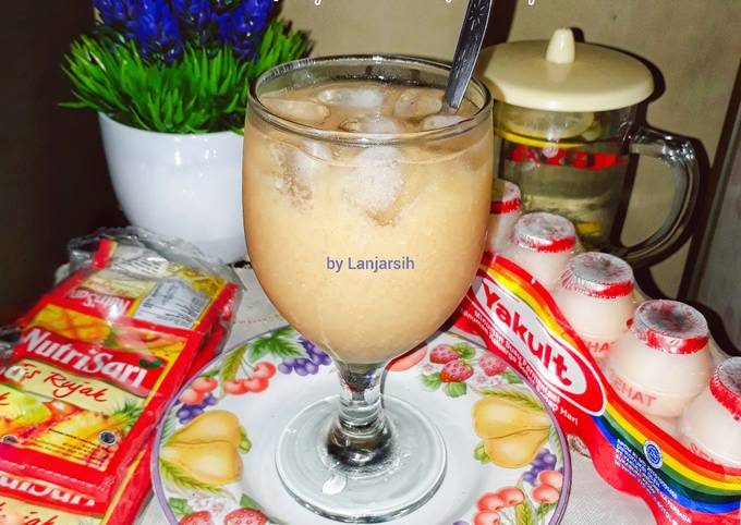 Resep Es Nutrisari Yakult Oleh Lanjarsih Mama Fifian MasakanRumahan