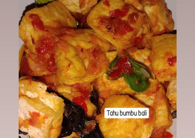 Resep Tahu Bumbu Bali Oleh Siti Nur Niswah Cookpad