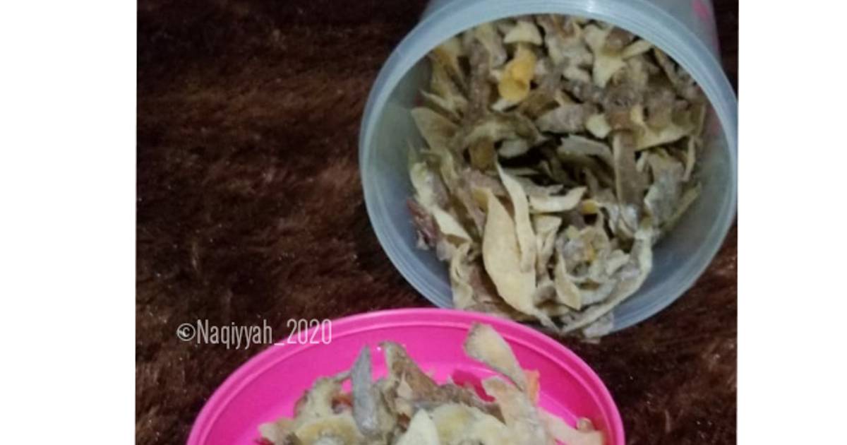 Resep 159 Kripik Kulit Kentang Oleh Naqiyyah Cookpad