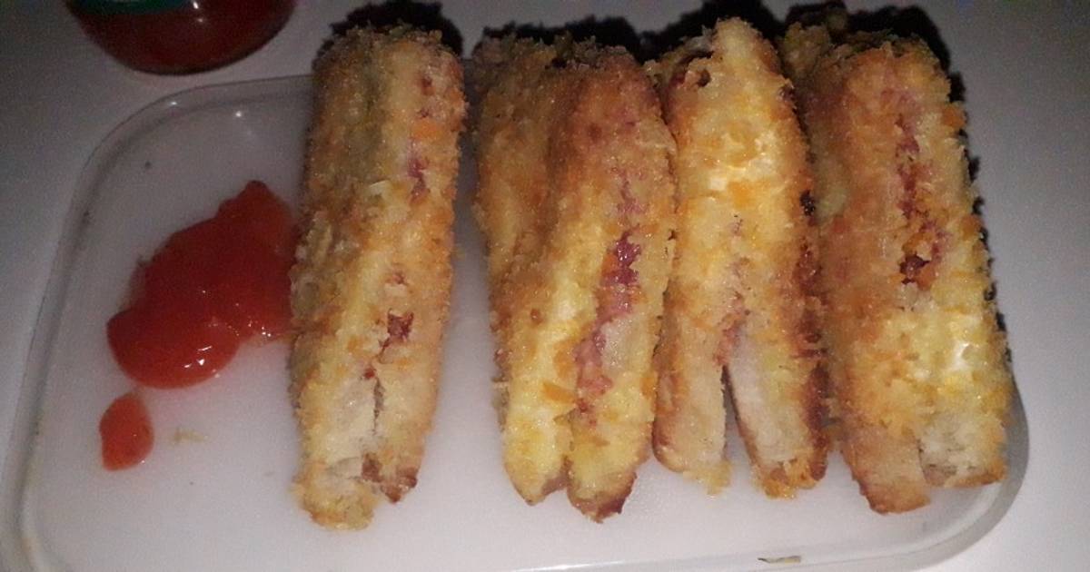 Resep Roti Goreng Kornet Oleh Amira Kitchen Cookpad