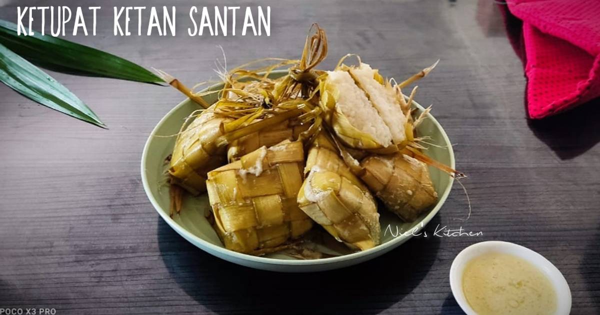 Resep Ketupat Pulut Daun Pandan Enak Dan Mudah Cookpad