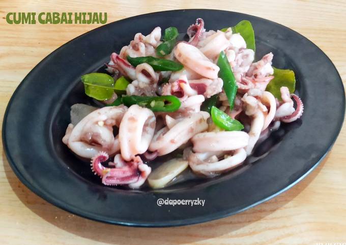 Resep Cumi Cabai Hijau Oleh DapoerRyzky Cookpad