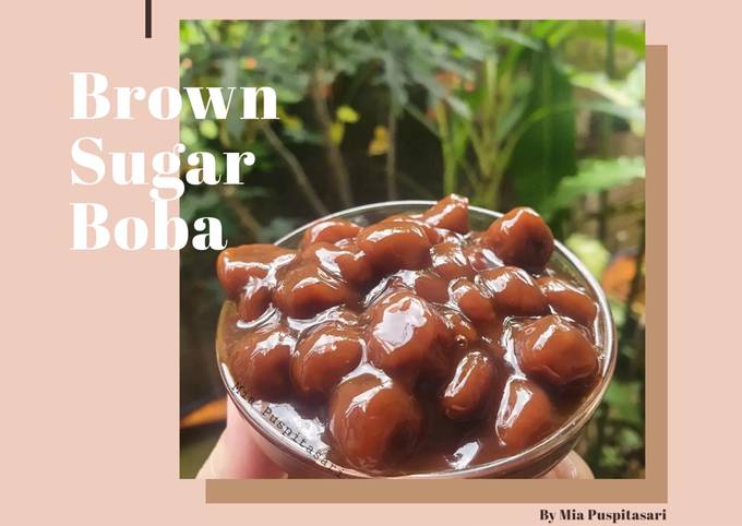 Resep Brown Sugar Boba Oleh Mia Puspitasari Cookpad