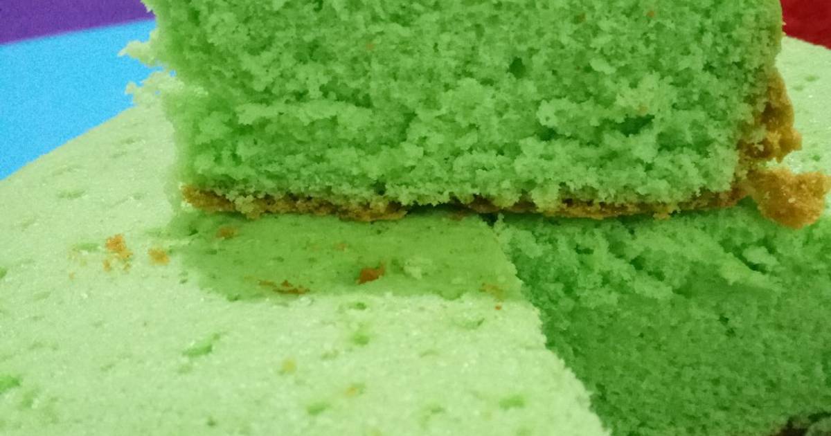 Resep Resep Bolu Pandan Panggang Di Wajan Oleh Ria Cookpad