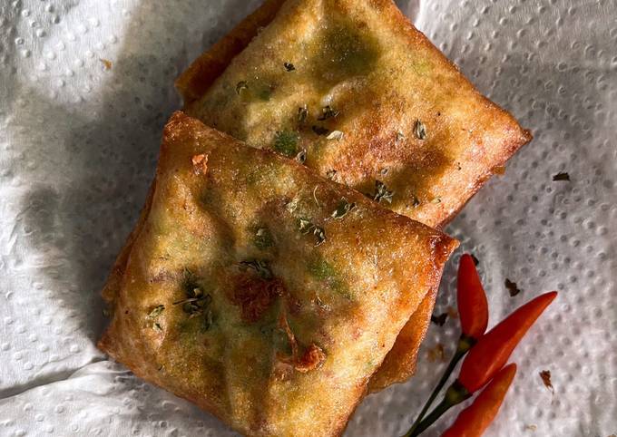 Resep Martabak Asin Mini Oleh Echa Lutfiana Cookpad