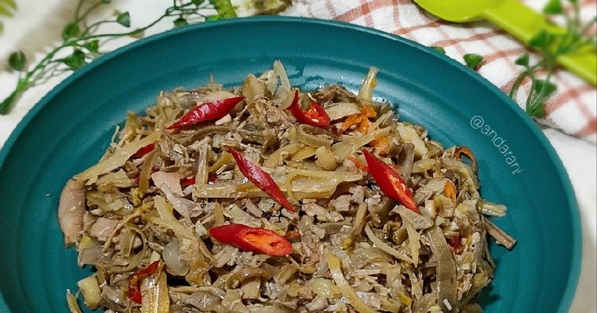 Resep Tumis Pedas Jantung Pisang Oleh Andarani Cookpad